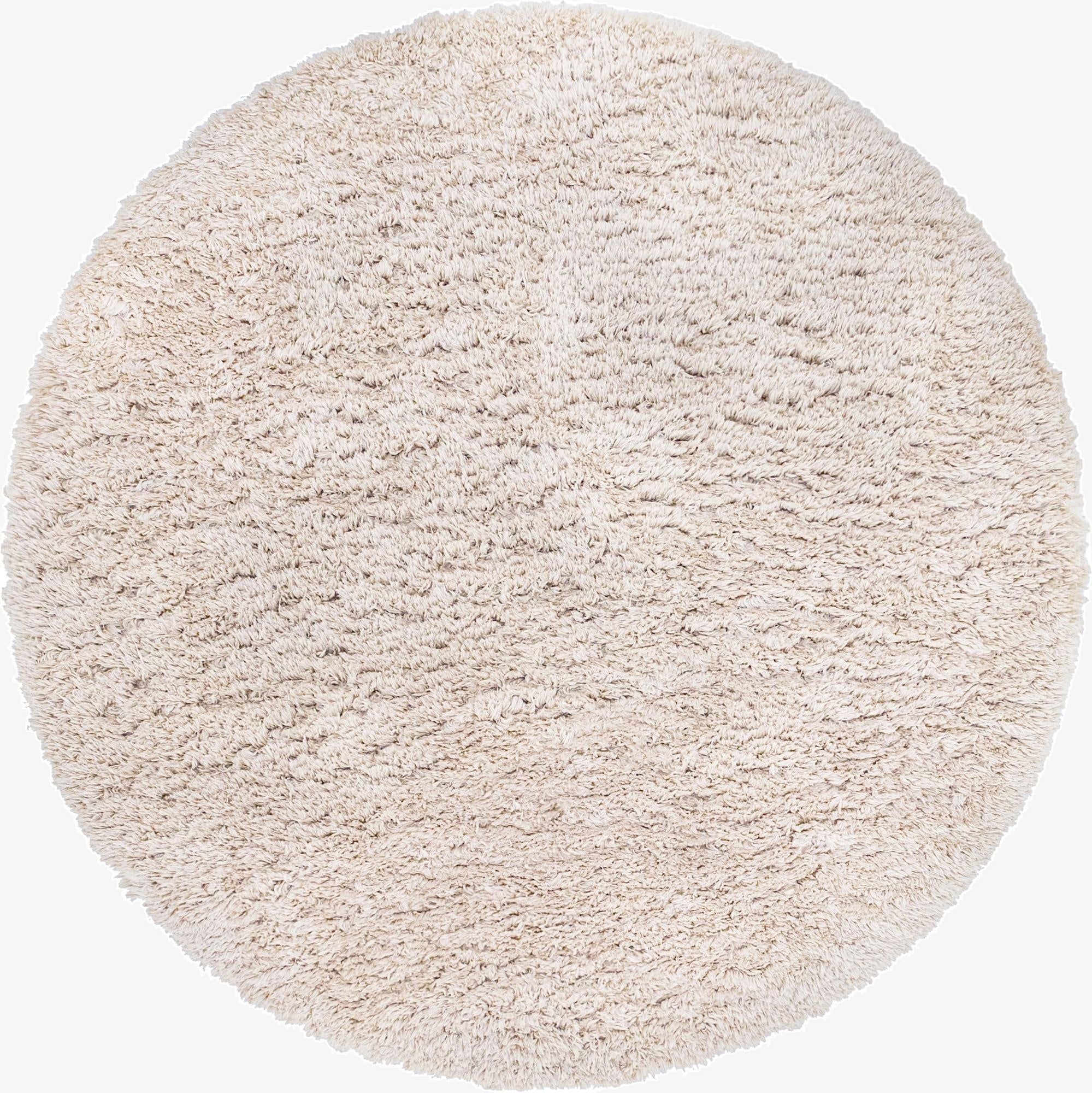 6' x 6' Infinity Shag Round Rug