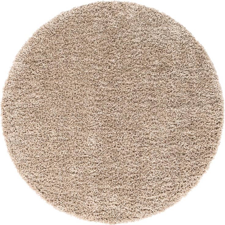 Detail image of 4' x 4' Zermatt Shag Round Rug