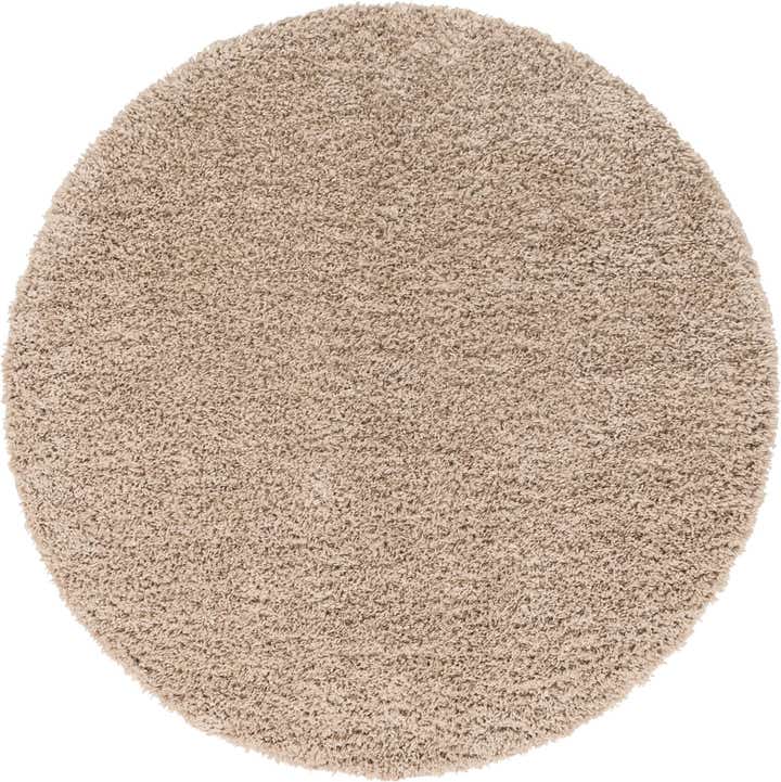 6' x 6' Zermatt Shag Round Rug