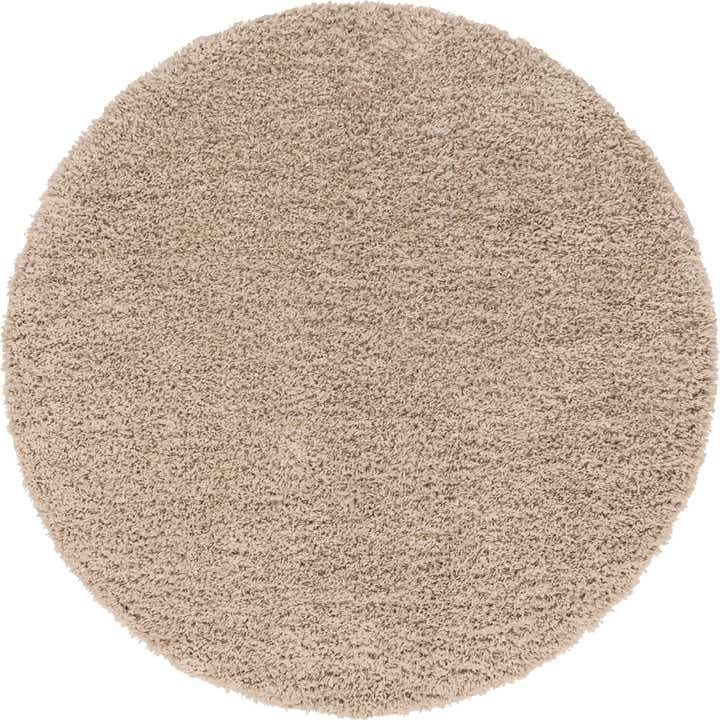 2' x 2' Zermatt Shag Round Rug