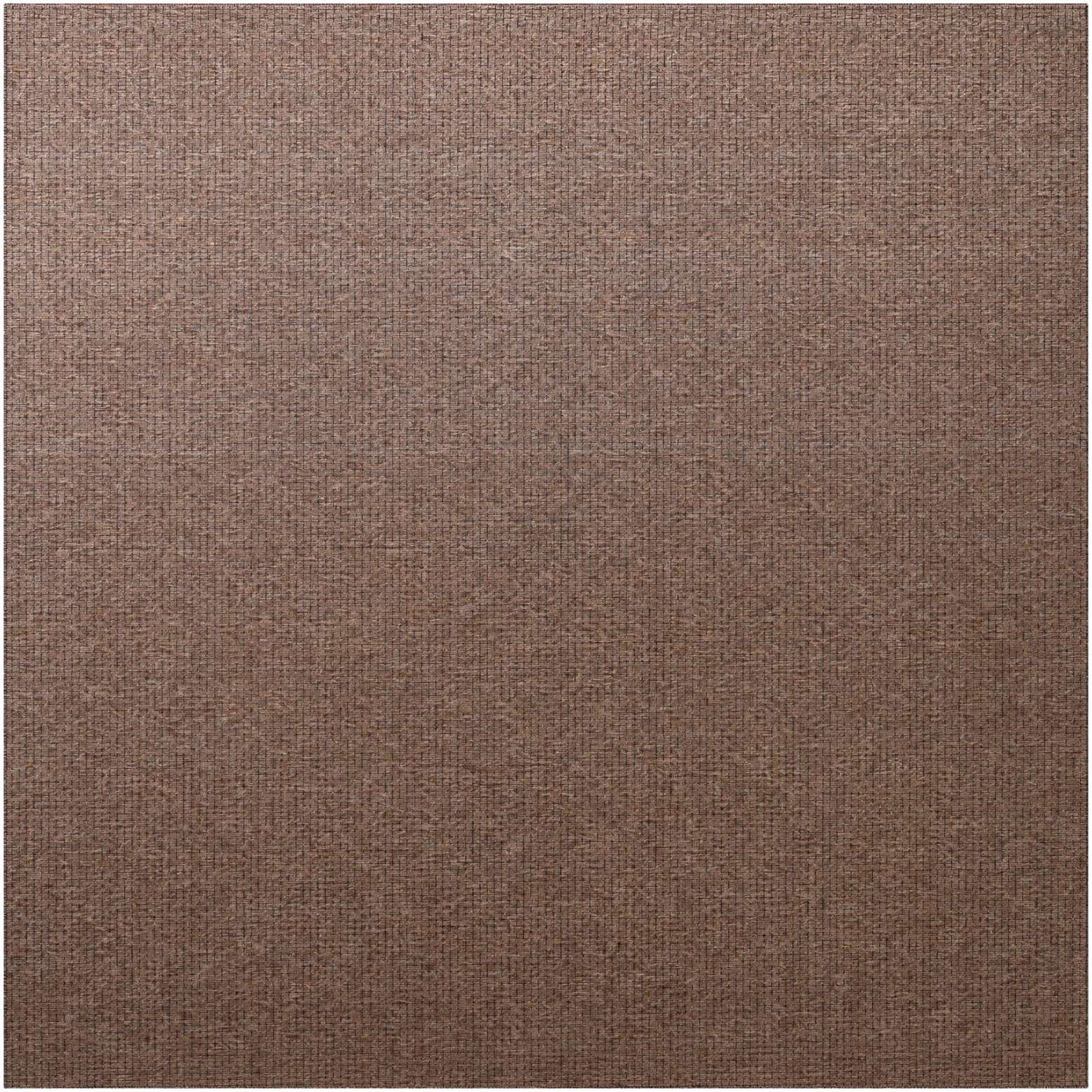 13' x 13' Loam · Checkered Outdoor Rug, light brown