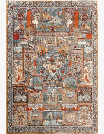 6' x 9' Lomax · Abstract Outdoor Rug