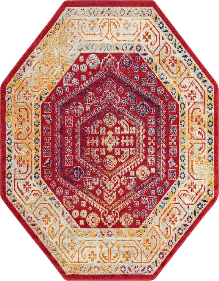 Detail image of 7' x 7' Aurelia Octagon Rug