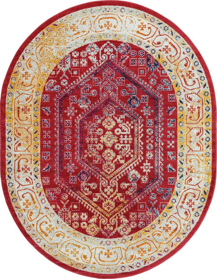 Detail image of 7' 10 x 10' Aurelia Oval Rug