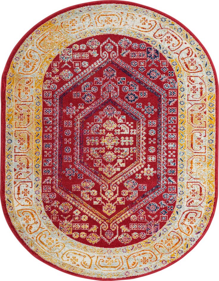 Detail image of 5' x 8' Aurelia Oval Rug