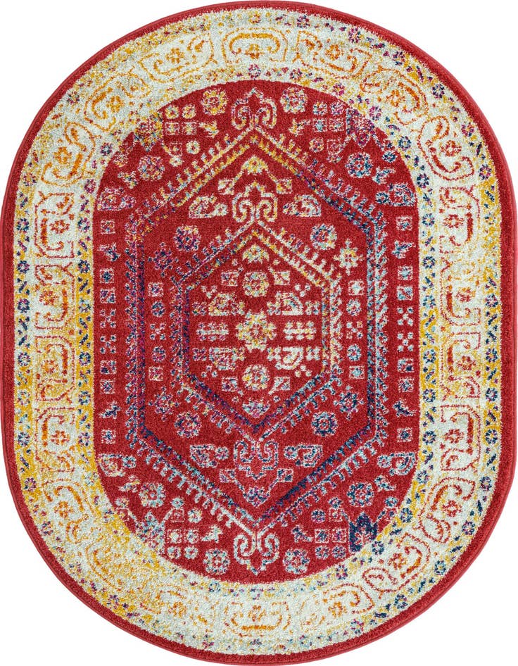 Detail image of 4' x 6' Aurelia Oval Rug