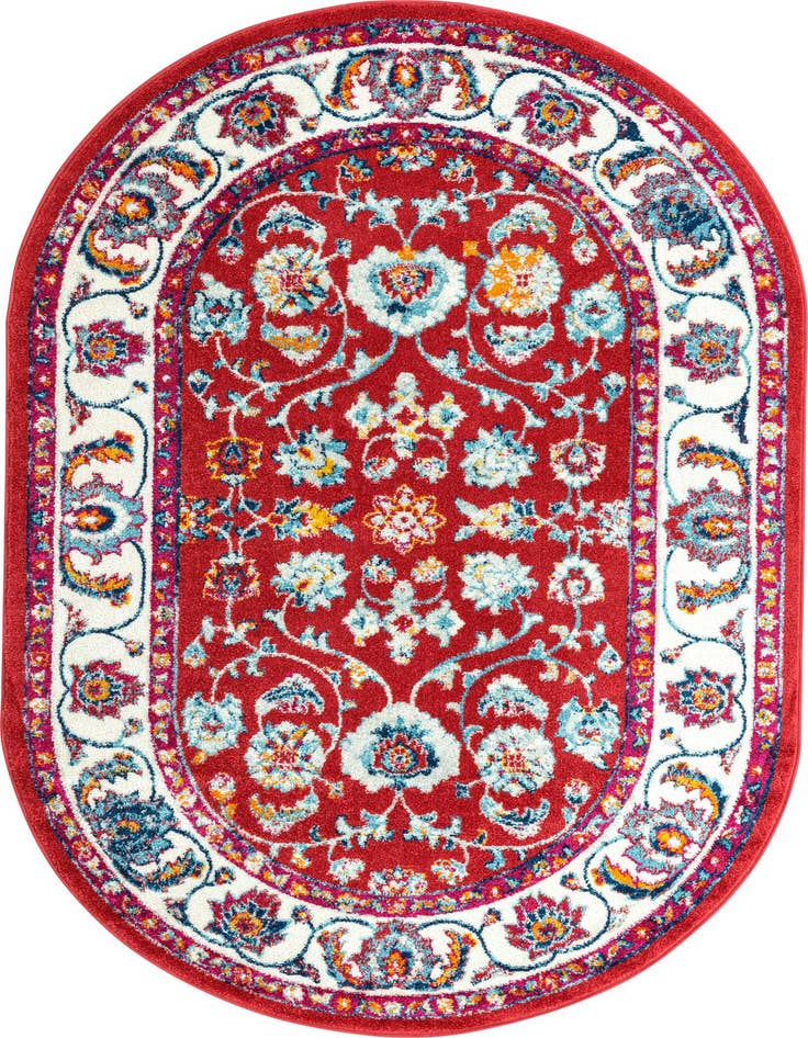 Detail image of 5' x 8' Aurelia Oval Rug