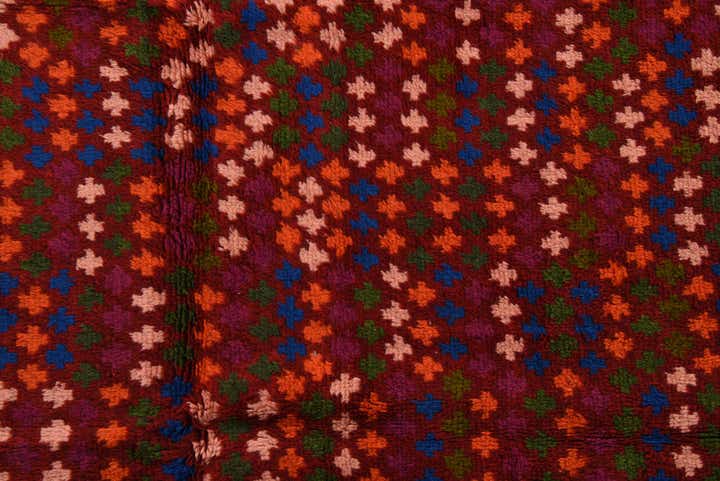 4' 2 x 5' 10 Hand Knotted Balouch Wool Rug