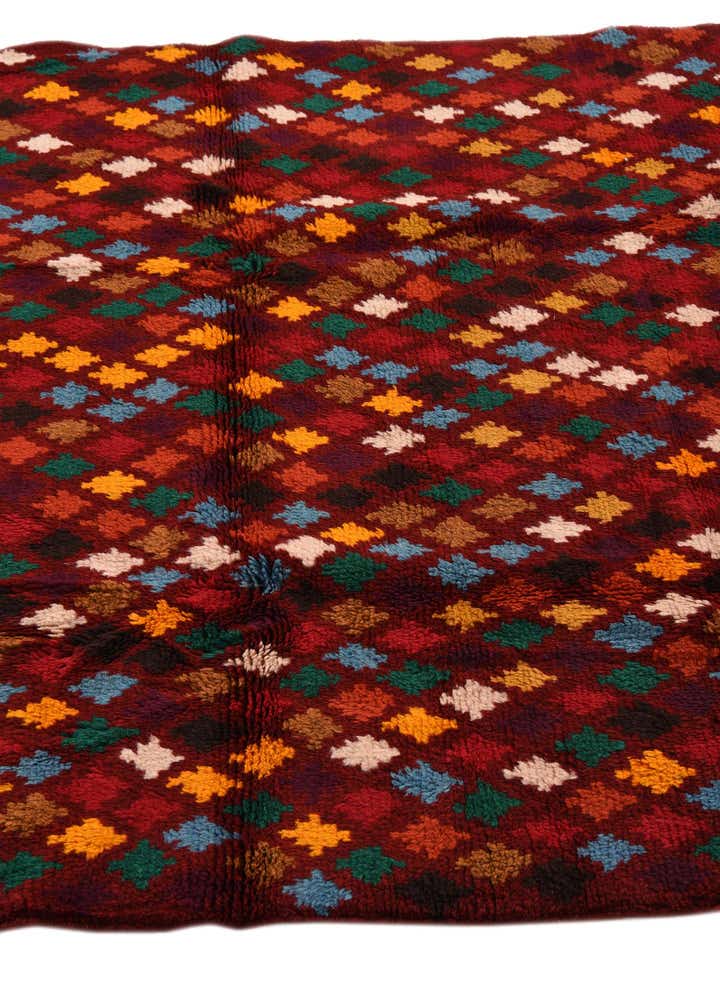 4' 1 x 5' 8 Hand Knotted Balouch Wool Rug