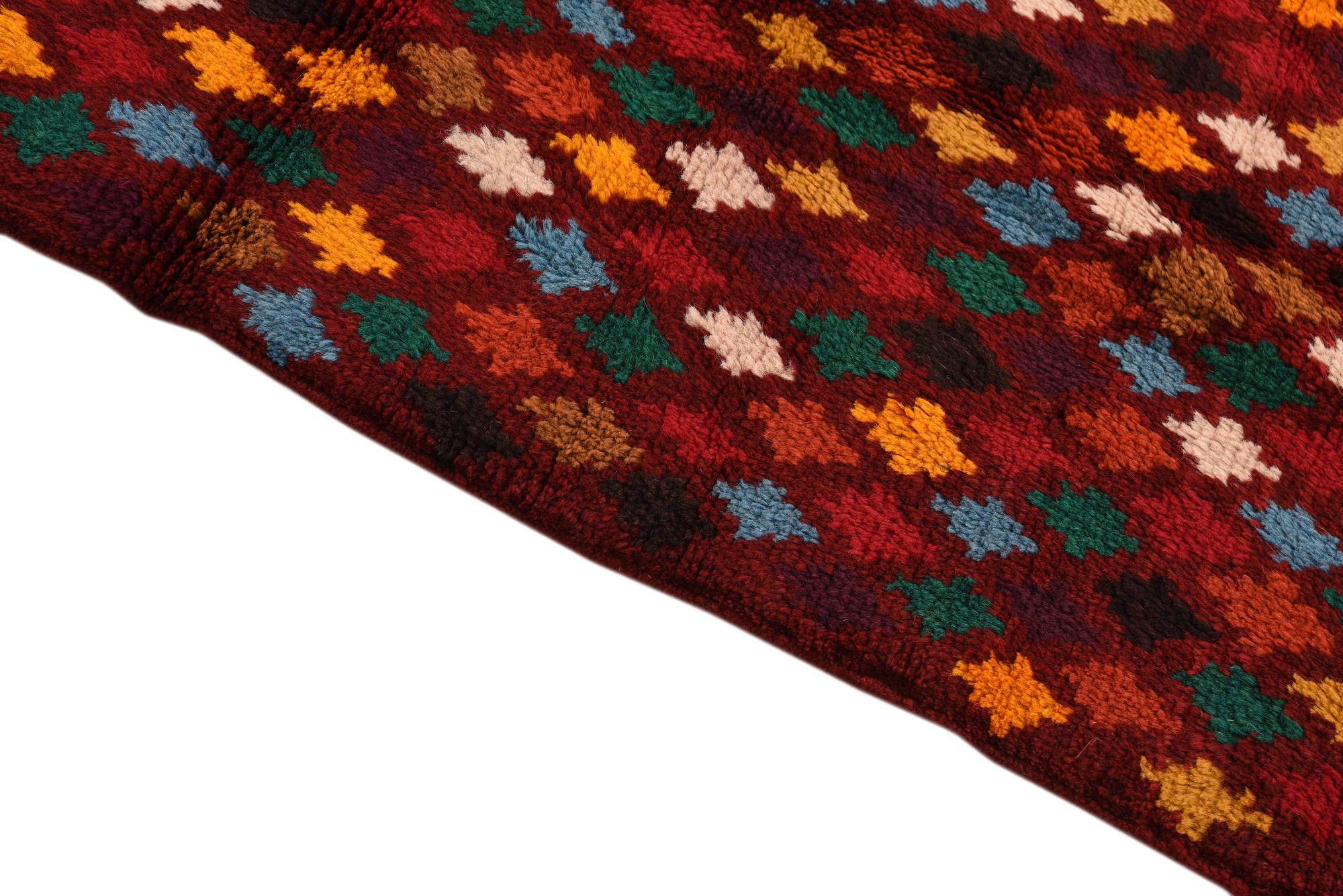4' 1 x 5' 8 Hand Knotted Balouch Wool Rug