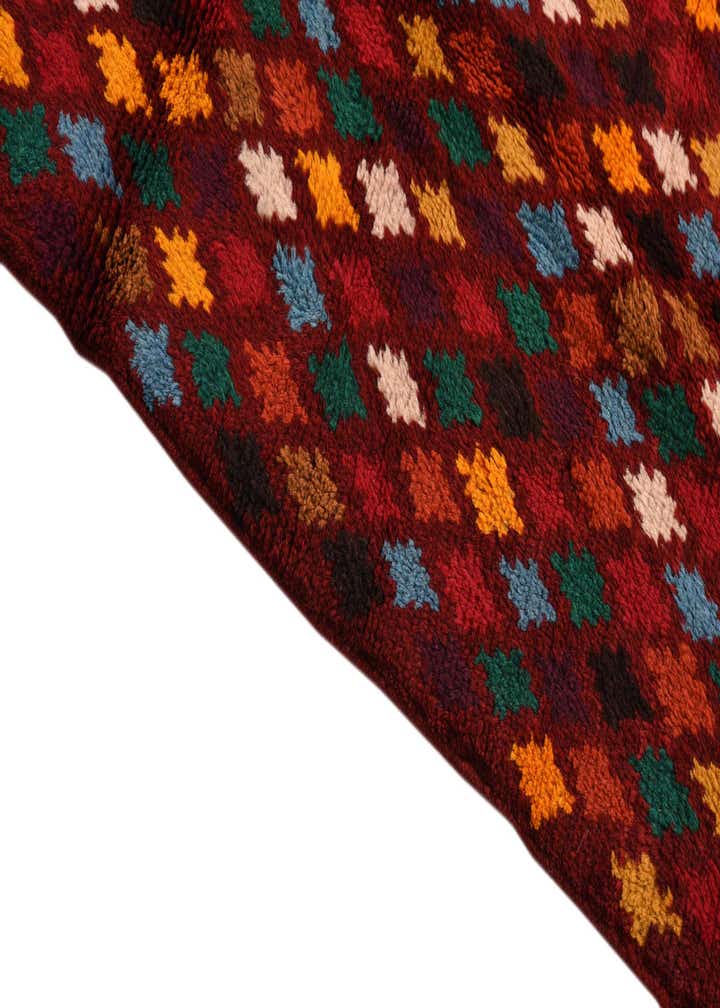 4' 1 x 5' 8 Hand Knotted Balouch Wool Rug