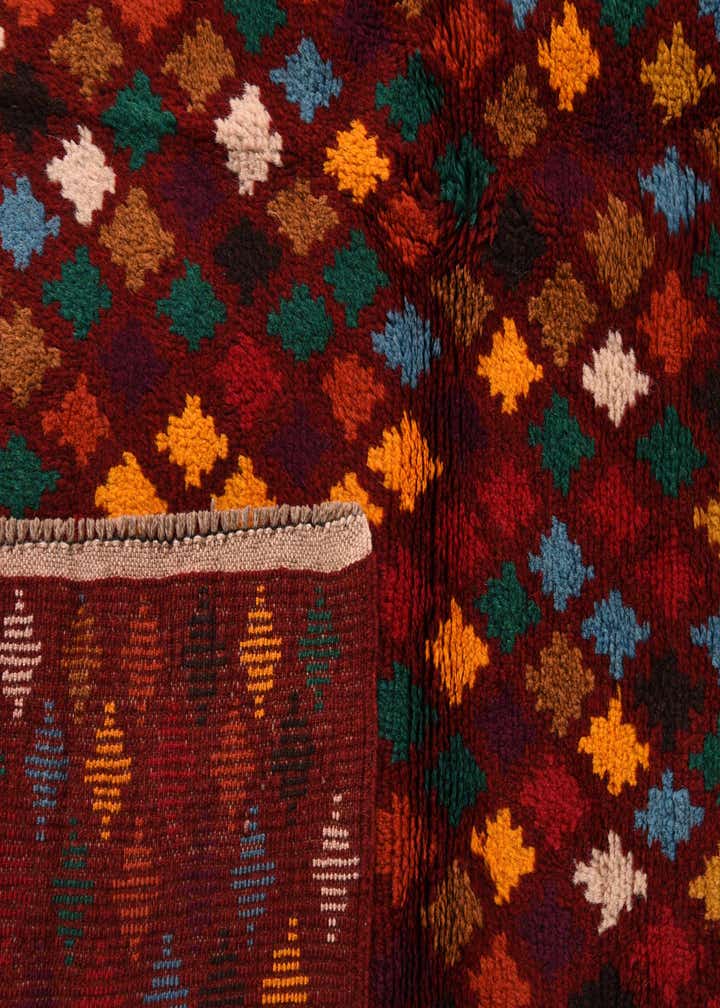 4' 1 x 5' 8 Hand Knotted Balouch Wool Rug