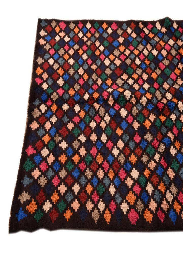 3' 9 x 6' Hand Knotted Balouch Wool Rug