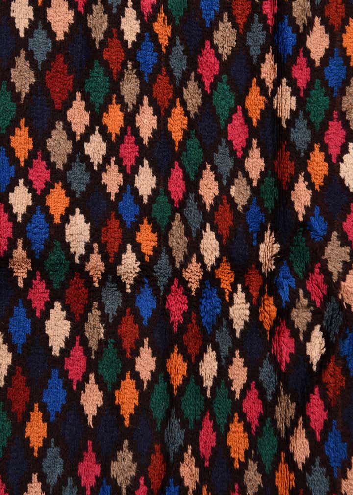 3' 9 x 6' Hand Knotted Balouch Wool Rug
