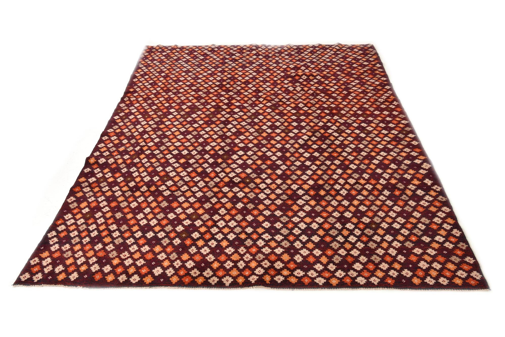 210cm x 280cm Hand Knotted Balouch Wool Rug