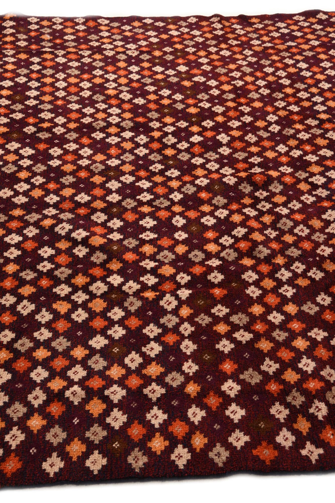 210cm x 280cm Hand Knotted Balouch Wool Rug