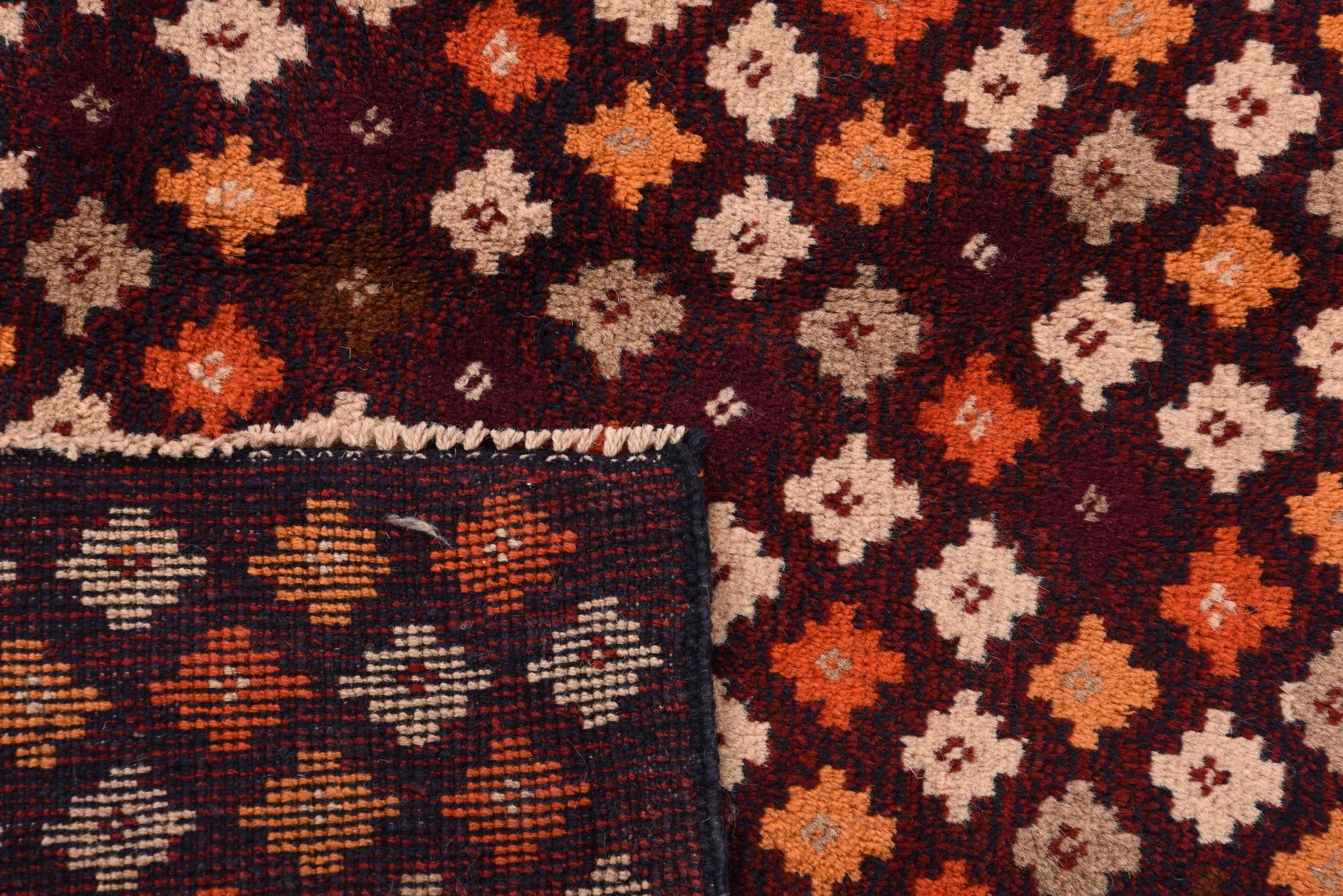 210cm x 280cm Hand Knotted Balouch Wool Rug