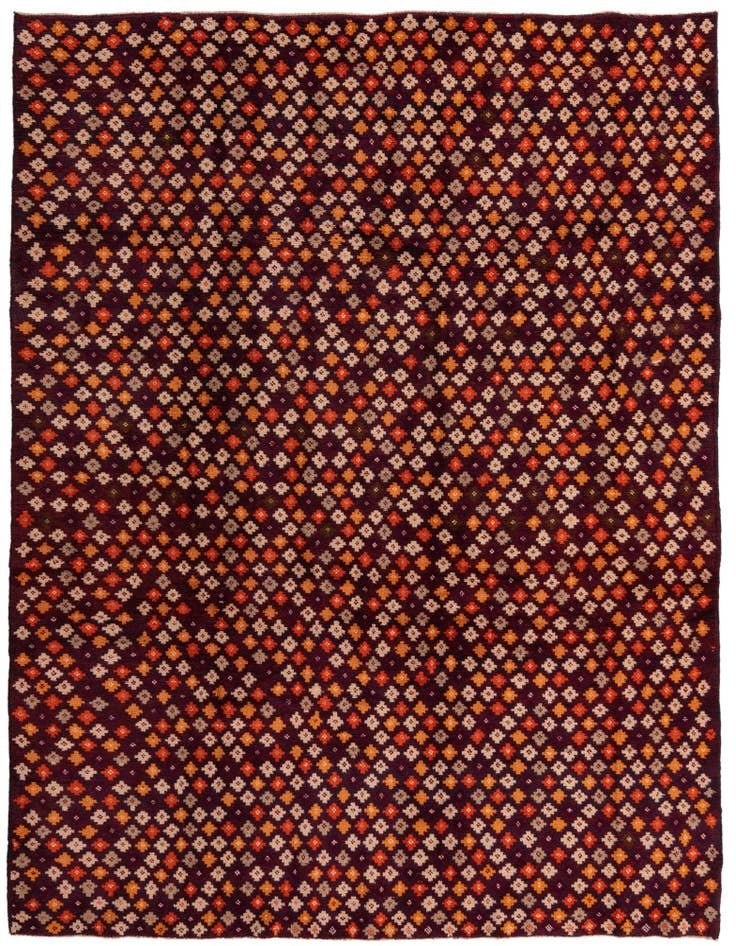 Detail image of 6' 10 x 9' 3 Hand Knotted Balouch Wool Rug