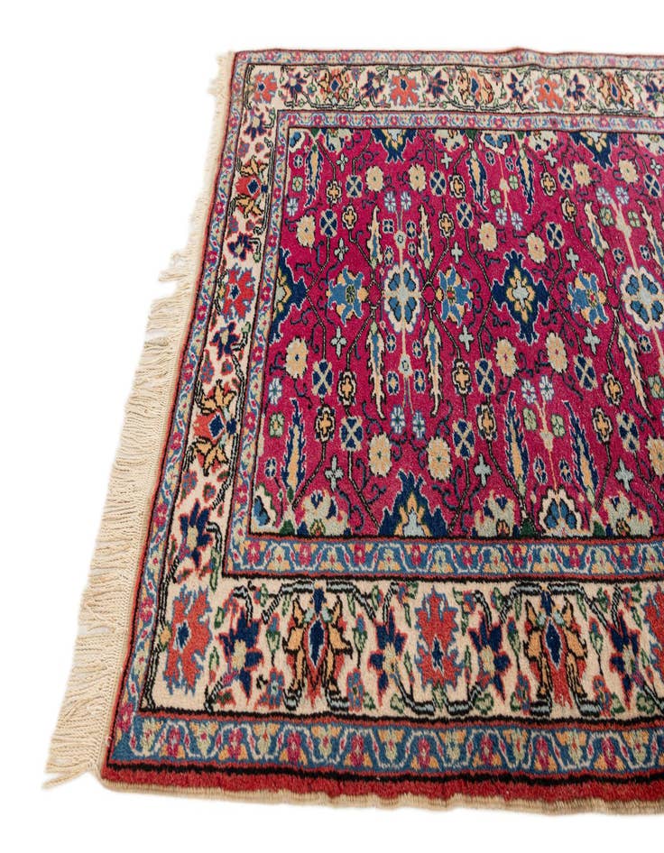 Detail image of 3' x 4' 5  Hand Knotted Bidjar Wool Rug