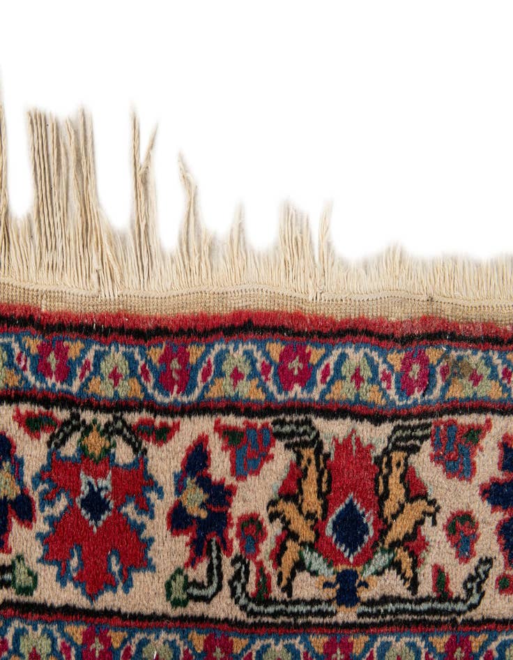 Detail image of 3' x 4' 5  Hand Knotted Bidjar Wool Rug