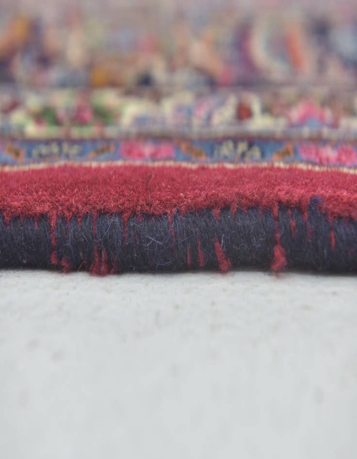 Detail image of 9' 10 x 12' 9  Hand Knotted Birjand Persian Wool Rug