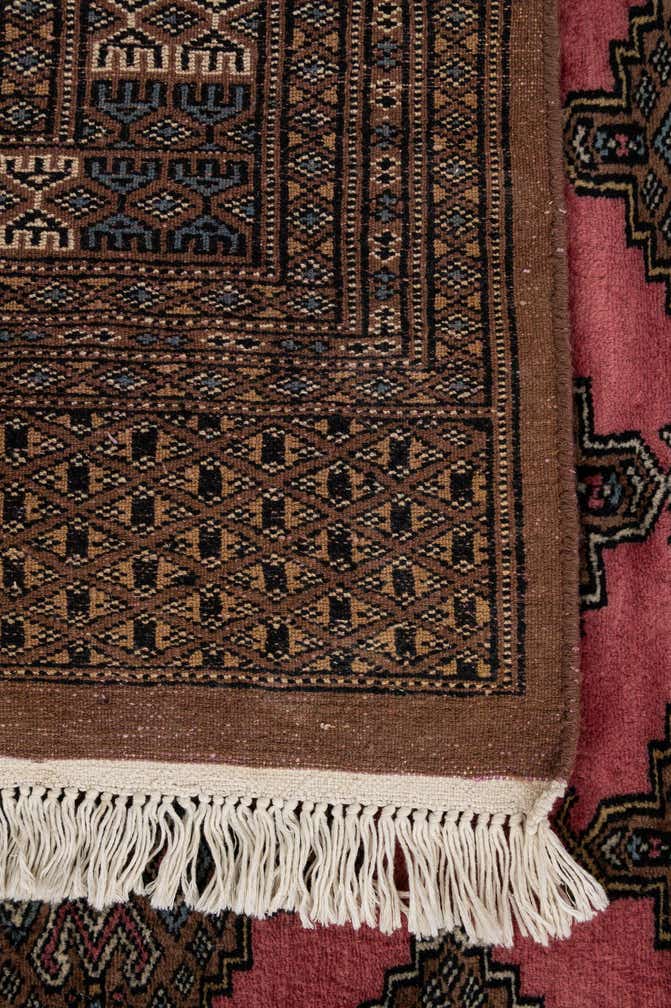 5' 4 x 8' 5 Hand Knotted Bokhara Oriental Wool Rug