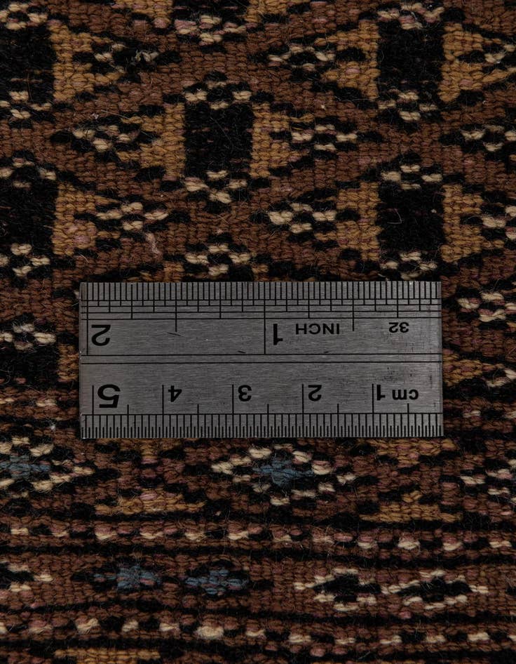 Detail image of 5' 4 x 8' 5  Hand Knotted Bokhara Oriental Wool Rug