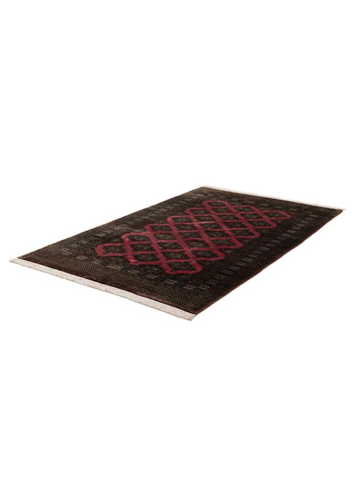 5' 4 x 8' 5 Hand Knotted Bokhara Oriental Wool Rug