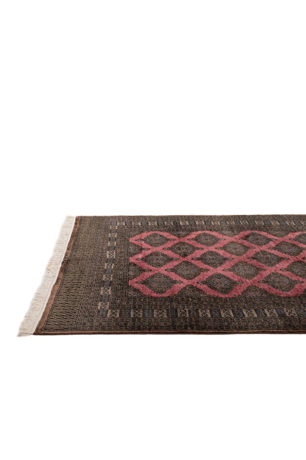 Detail image of 5' 4 x 8' 5 Hand Knotted Bokhara Oriental Wool Rug