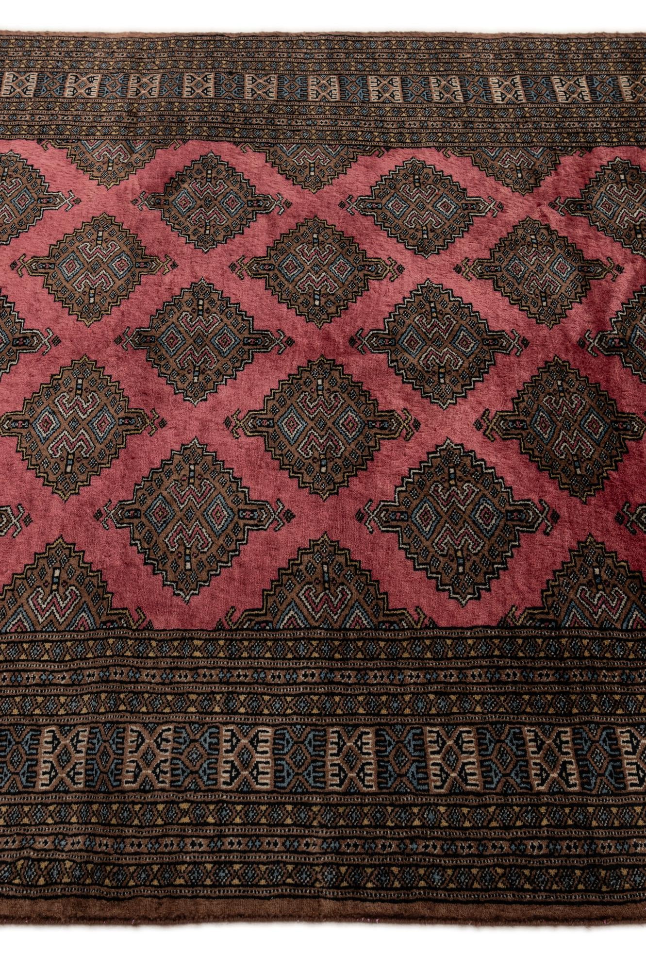 5' 4 x 8' 5 Hand Knotted Bokhara Oriental Wool Rug