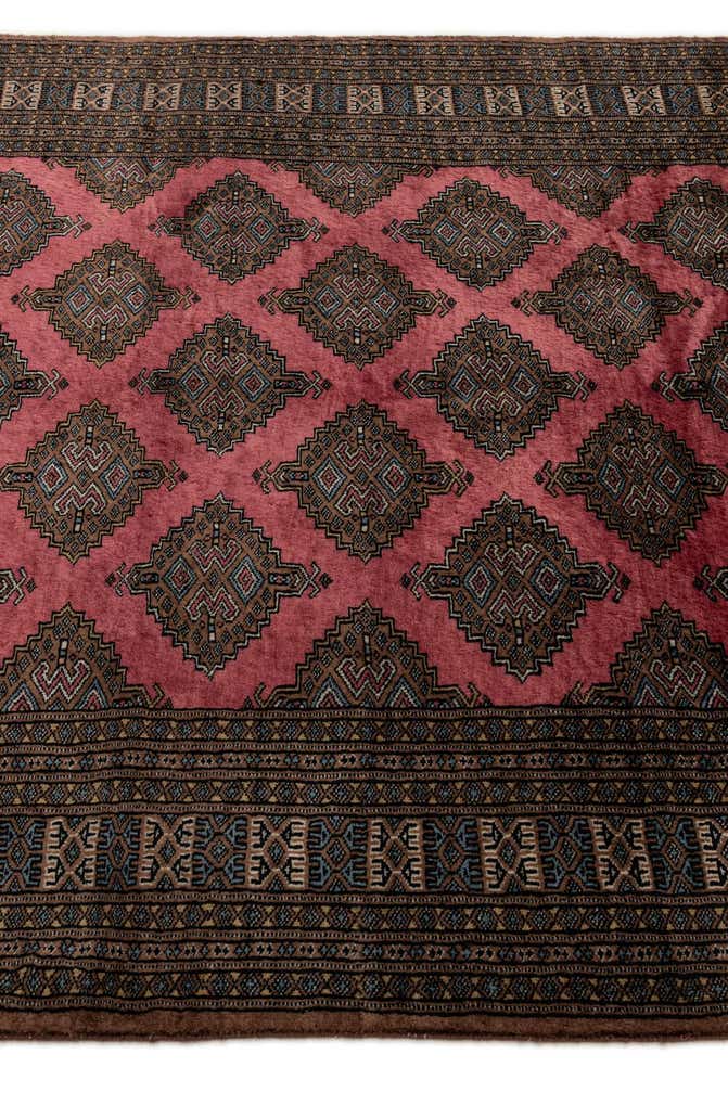 5' 4 x 8' 5 Hand Knotted Bokhara Oriental Wool Rug
