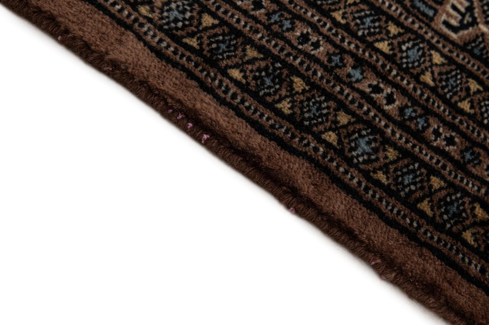 5' 4 x 8' 5 Hand Knotted Bokhara Oriental Wool Rug