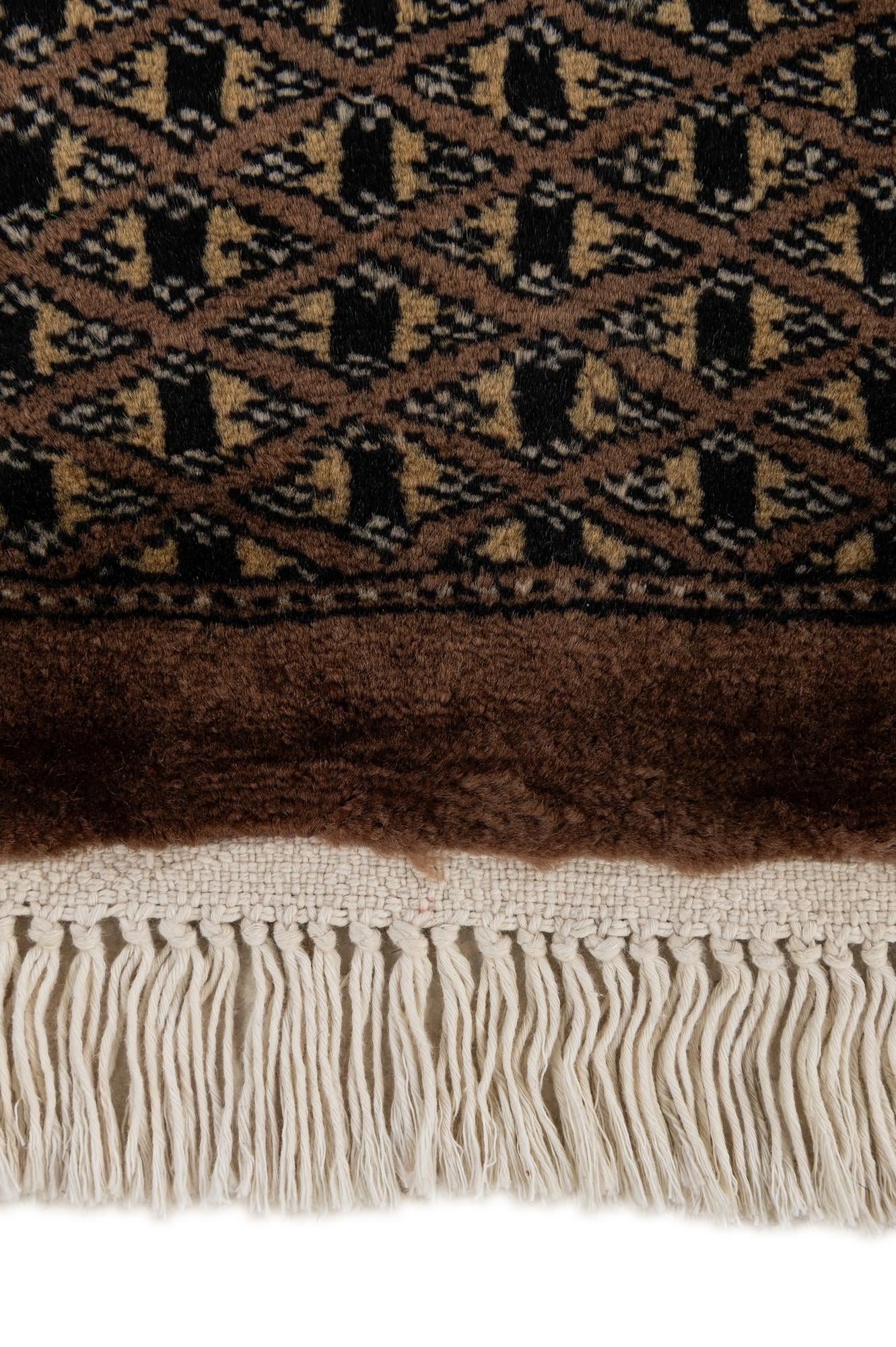 5' 4 x 8' 5 Hand Knotted Bokhara Oriental Wool Rug