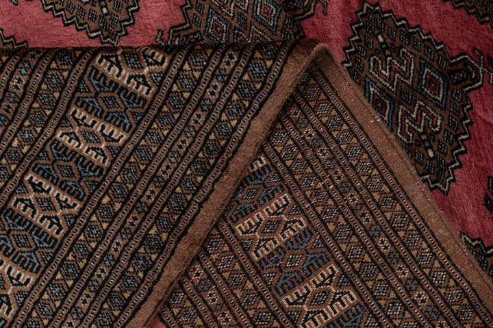 5' 4 x 8' 5 Hand Knotted Bokhara Oriental Wool Rug