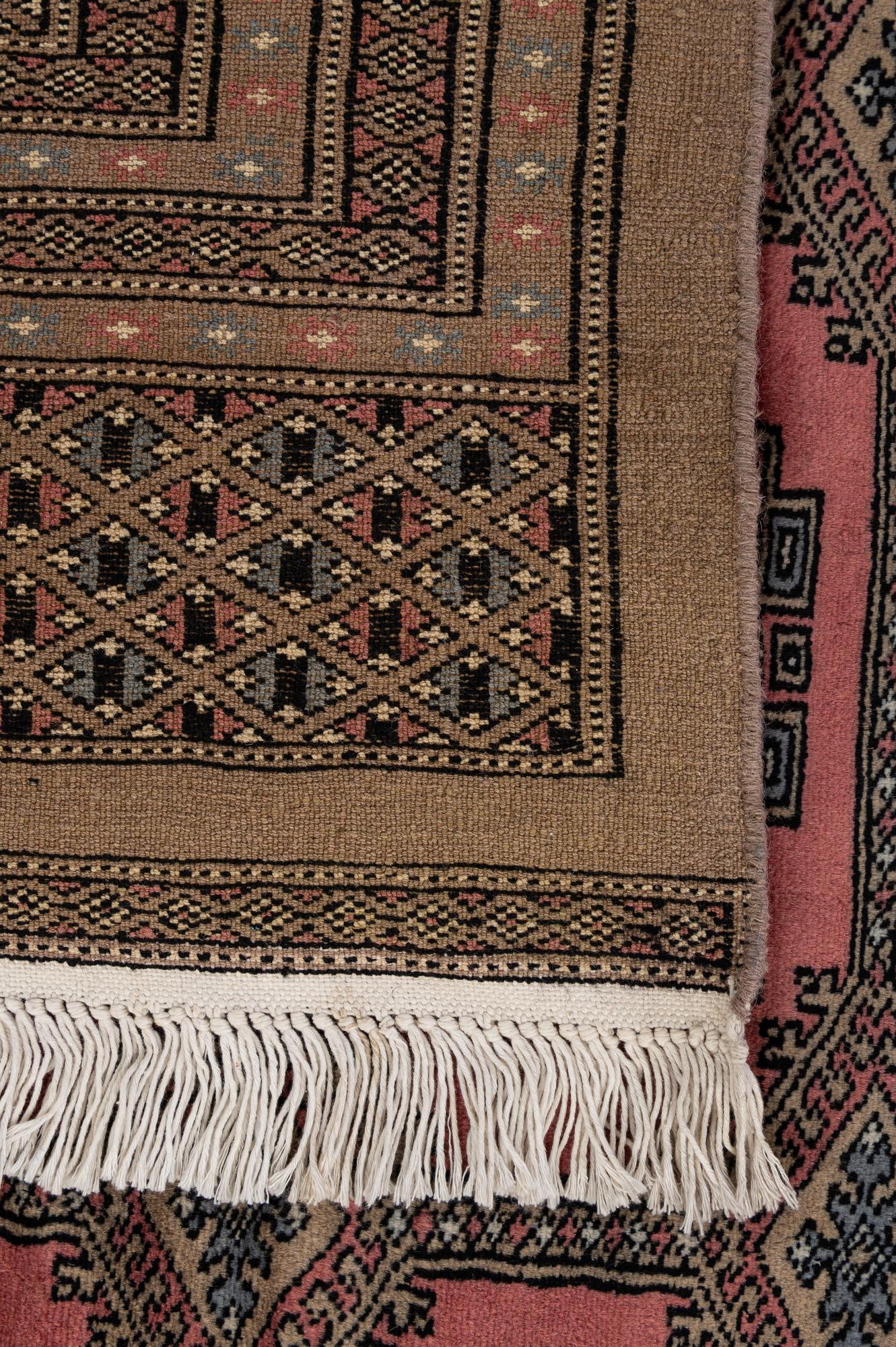 8' 5 x 9' 11 Hand Knotted Bokhara Oriental Wool Rug