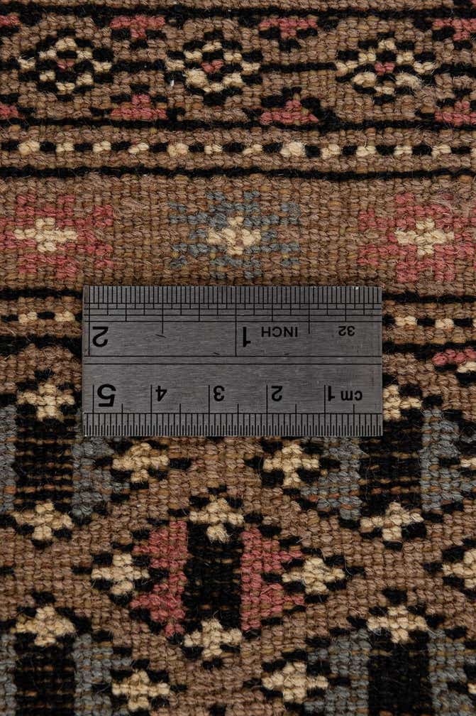 8' 5 x 9' 11 Hand Knotted Bokhara Oriental Wool Rug