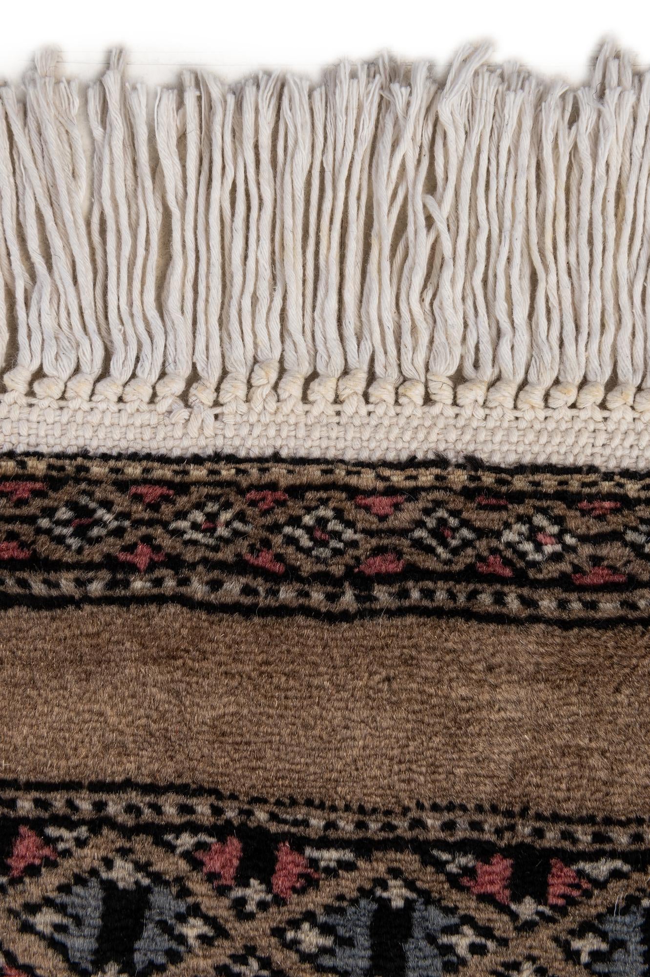 8' 5 x 9' 11 Hand Knotted Bokhara Oriental Wool Rug