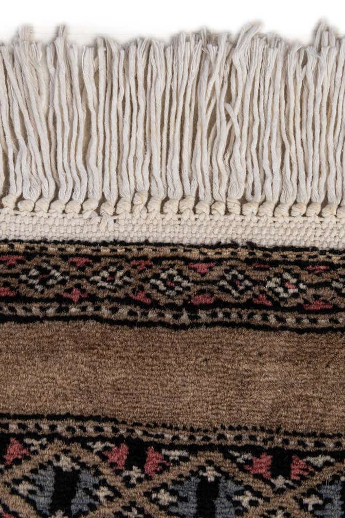 8' 5 x 9' 11 Hand Knotted Bokhara Oriental Wool Rug