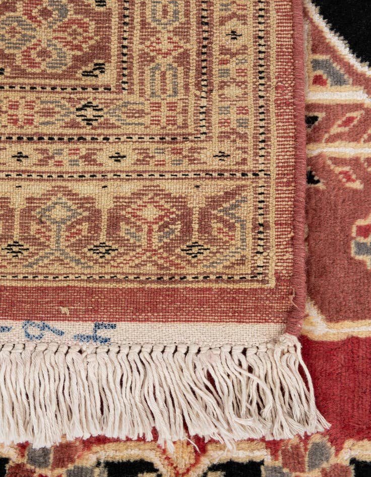 Detail image of 4' 2 x 6' 1  Hand Knotted Bokhara Oriental Rug