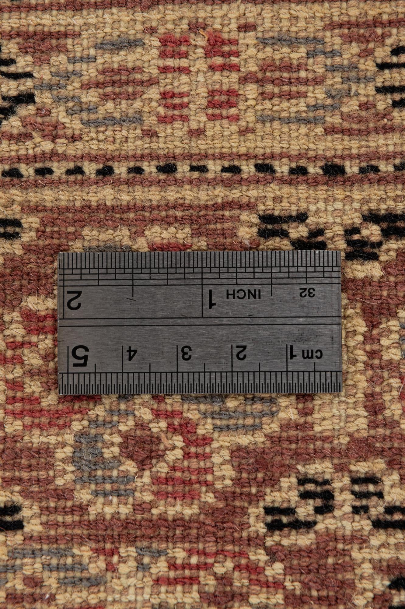 4' 2 x 6' 1 Hand Knotted Bokhara Oriental Rug