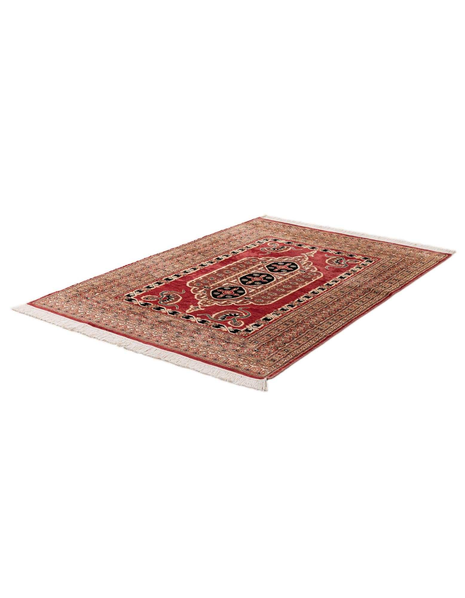 4' 2 x 6' 1 Hand Knotted Bokhara Oriental Rug