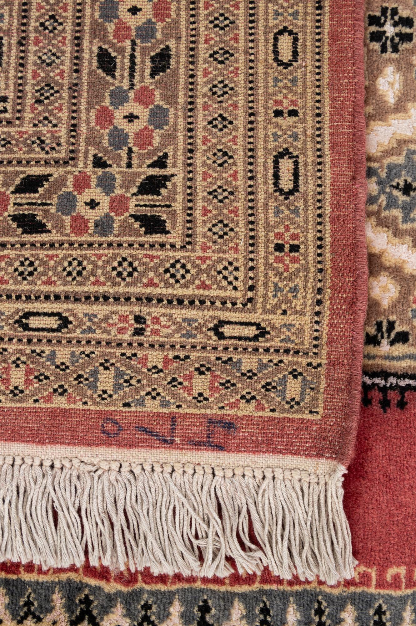 4' 4 x 6' 7 Hand Knotted Bokhara Rug