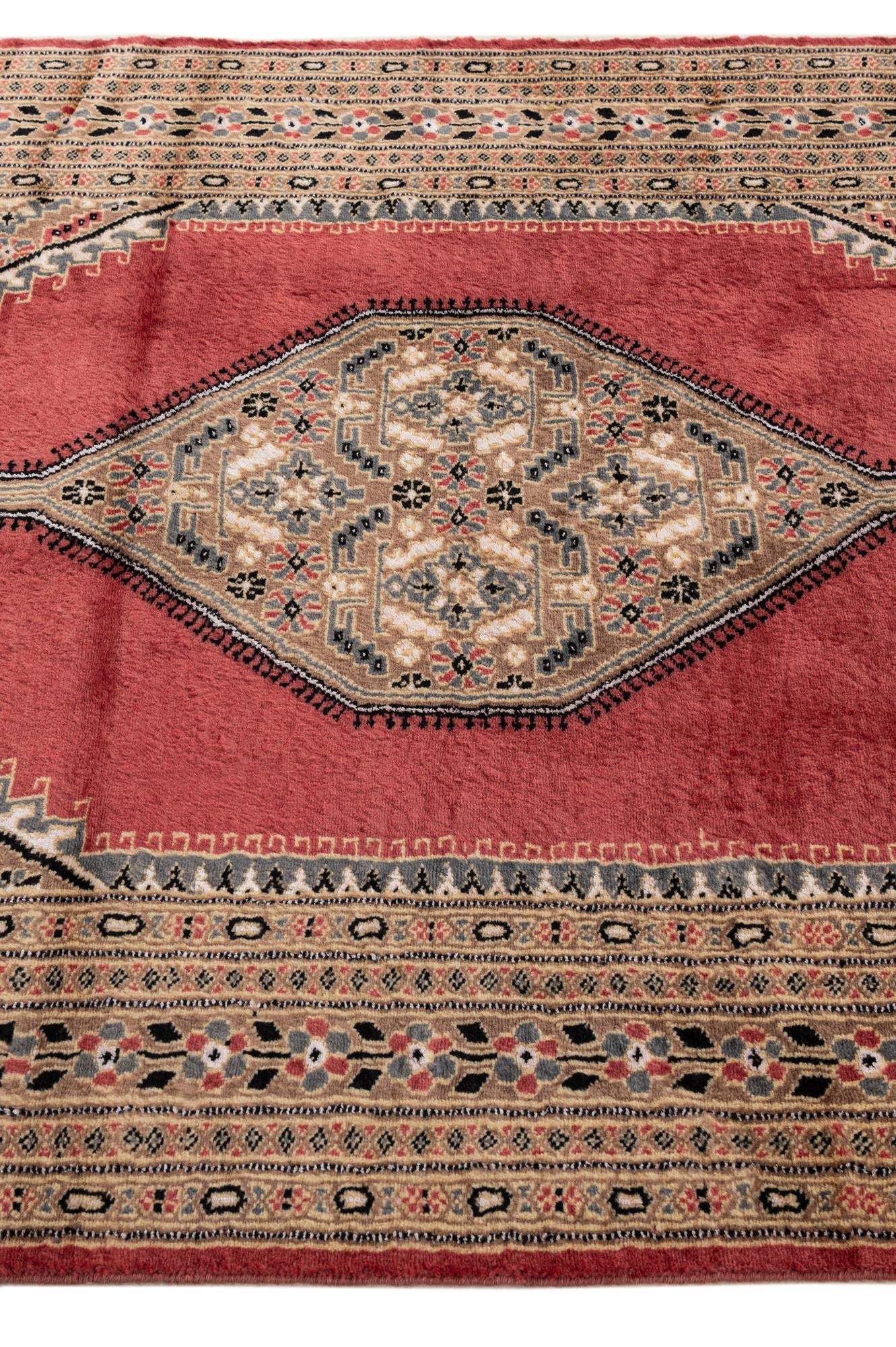 4' 4 x 6' 7 Hand Knotted Bokhara Rug