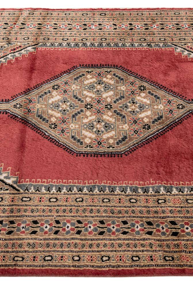 4' 4 x 6' 7 Hand Knotted Bokhara Rug