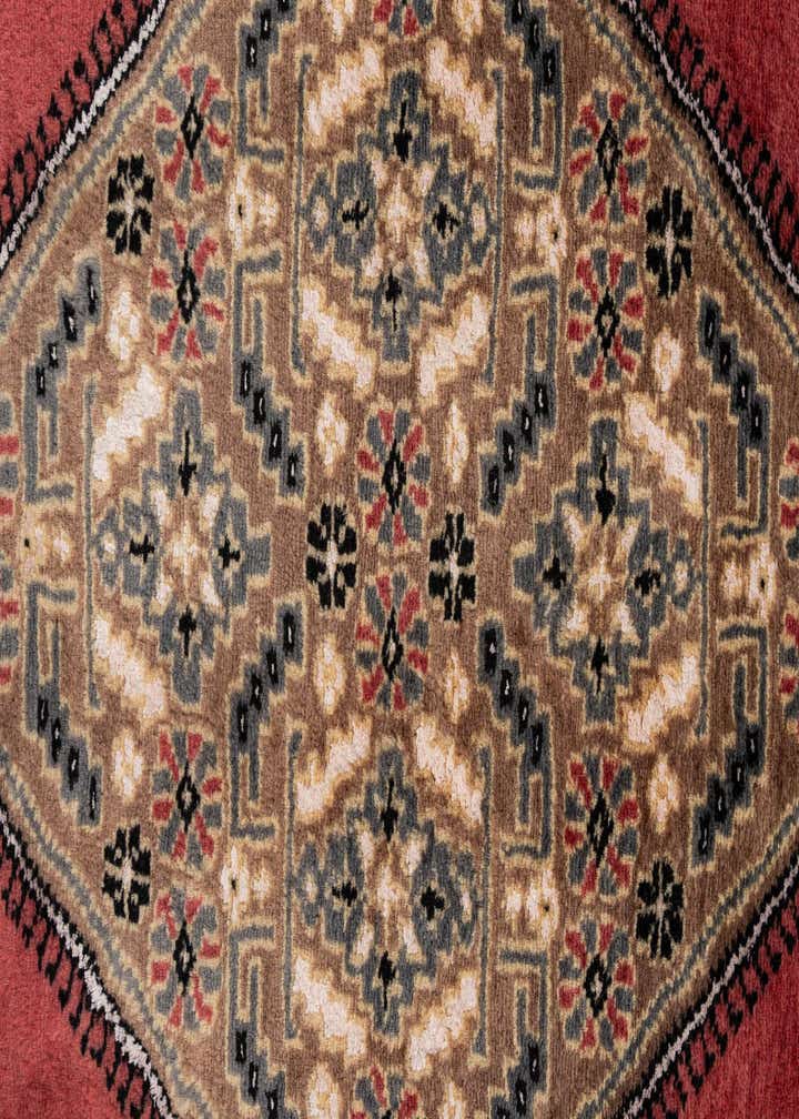 4' 4 x 6' 7 Hand Knotted Bokhara Rug