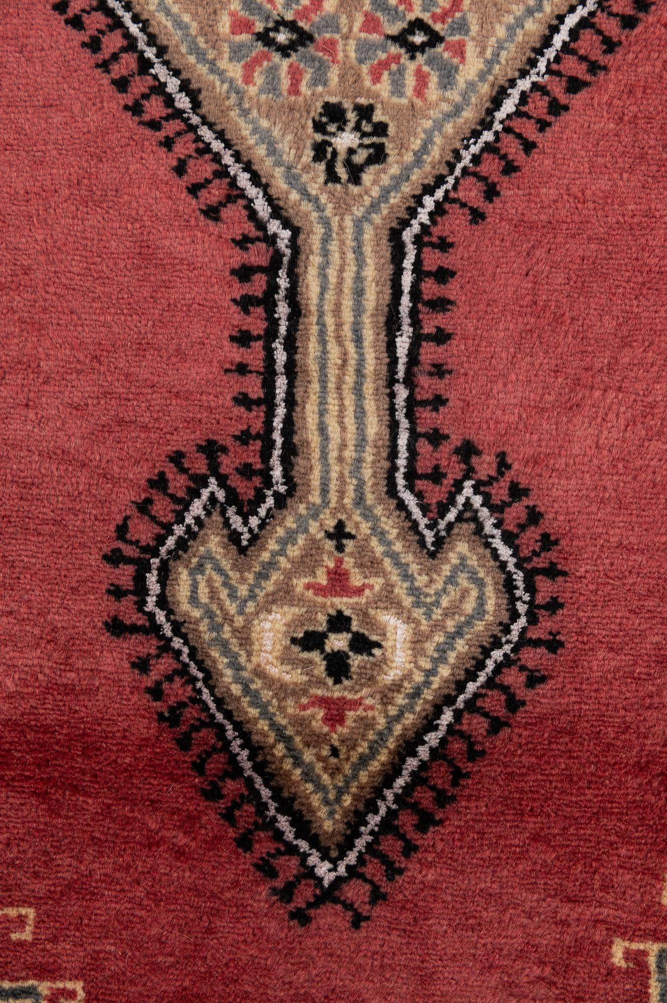 4' 4 x 6' 7 Hand Knotted Bokhara Rug