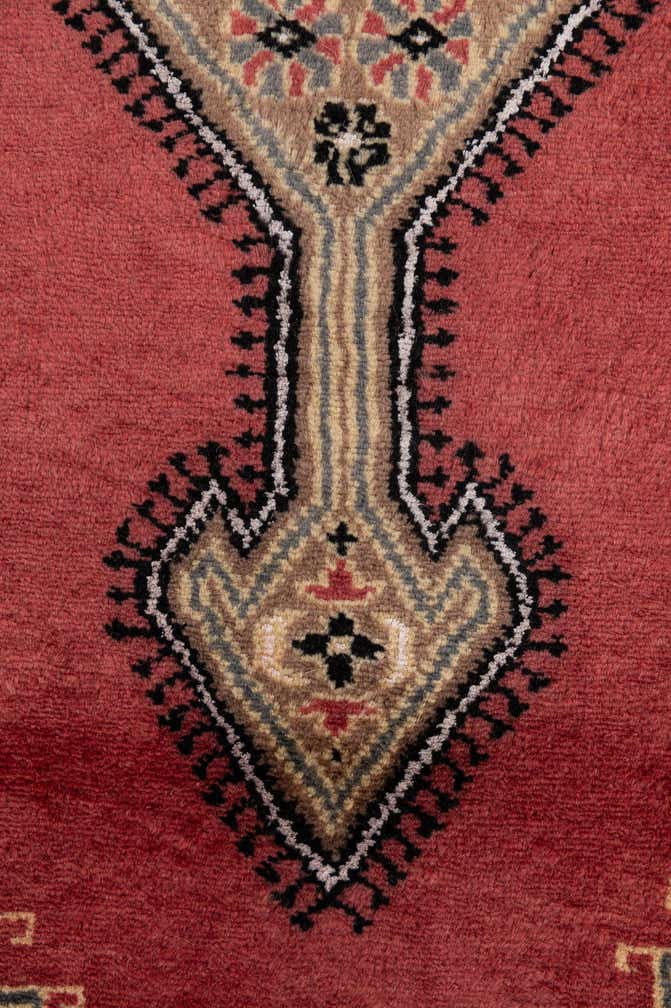 4' 4 x 6' 7 Hand Knotted Bokhara Rug