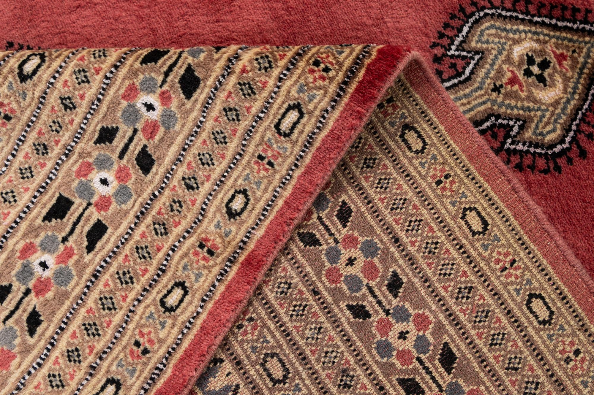 4' 4 x 6' 7 Hand Knotted Bokhara Rug