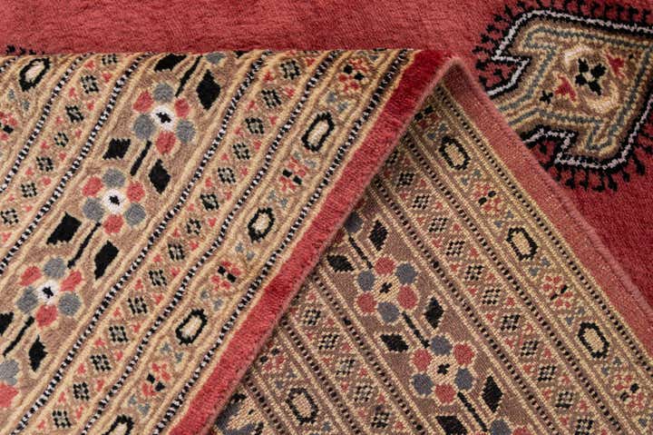 4' 4 x 6' 7 Hand Knotted Bokhara Rug