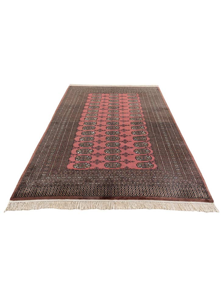 Detail image of 5' 4 x 7' 10 Hand Knotted Bokhara Oriental Rug